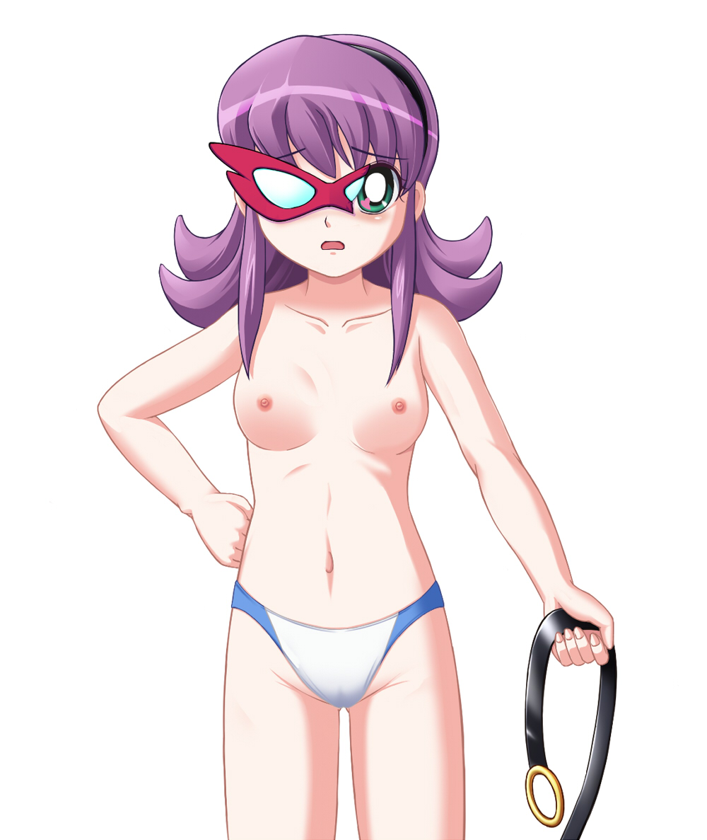 battle_spirits panties purple_hair suiren tagme