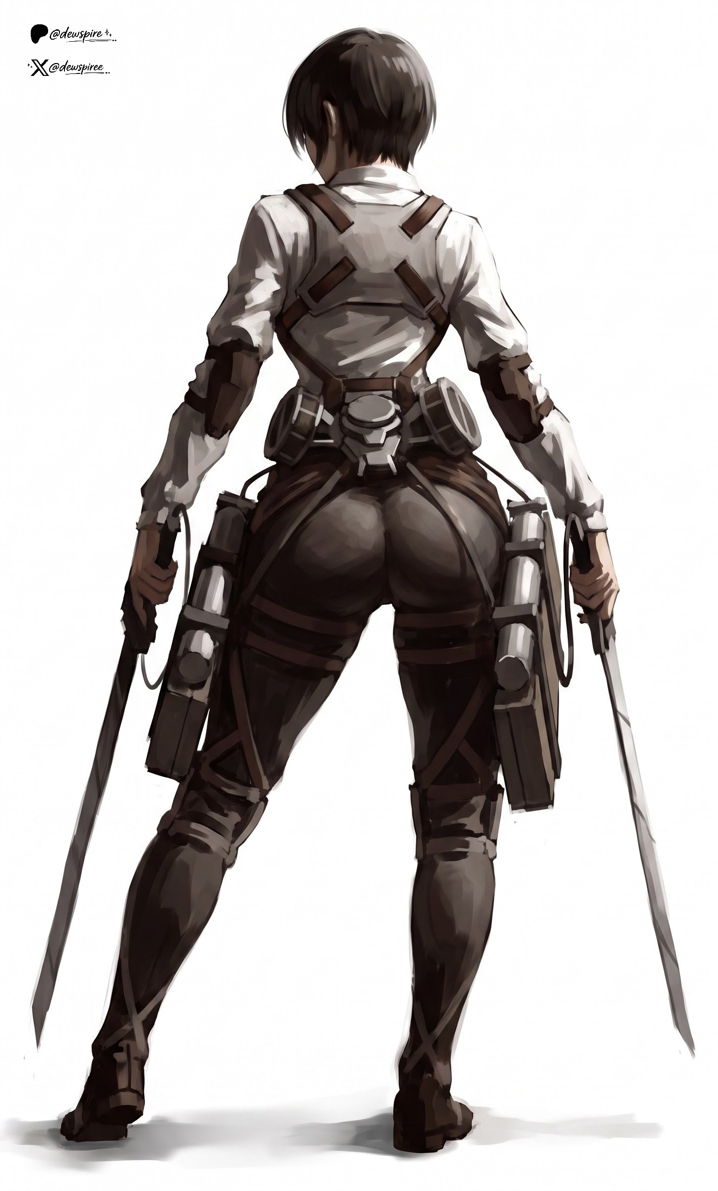 1girls, ai assisted, ai generated, ass, ass focus, attack on titan, back, back view, behind, behind view, big ass, big butt, butt, dewspire, fat ass, female, female only, fully clothed, huge ass, huge butt, large ass, large butt, mikasa ackerman, no nudity, thick, thick ass, tight clothing, tight pants