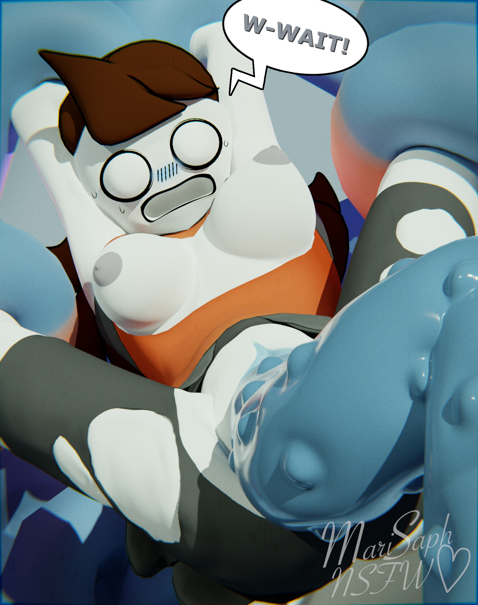 3d, blender, bulge, jaiden, jaiden animations, jaiden dittfach, marisaphnsfw, monster, pokemon, pokemon (species), pokephilia, stomach bulge, tagme, tangrowth, tentacle, tentacle monster, tentacle sex, torn clothes, unseen face, unseen male face, vines, youtuber