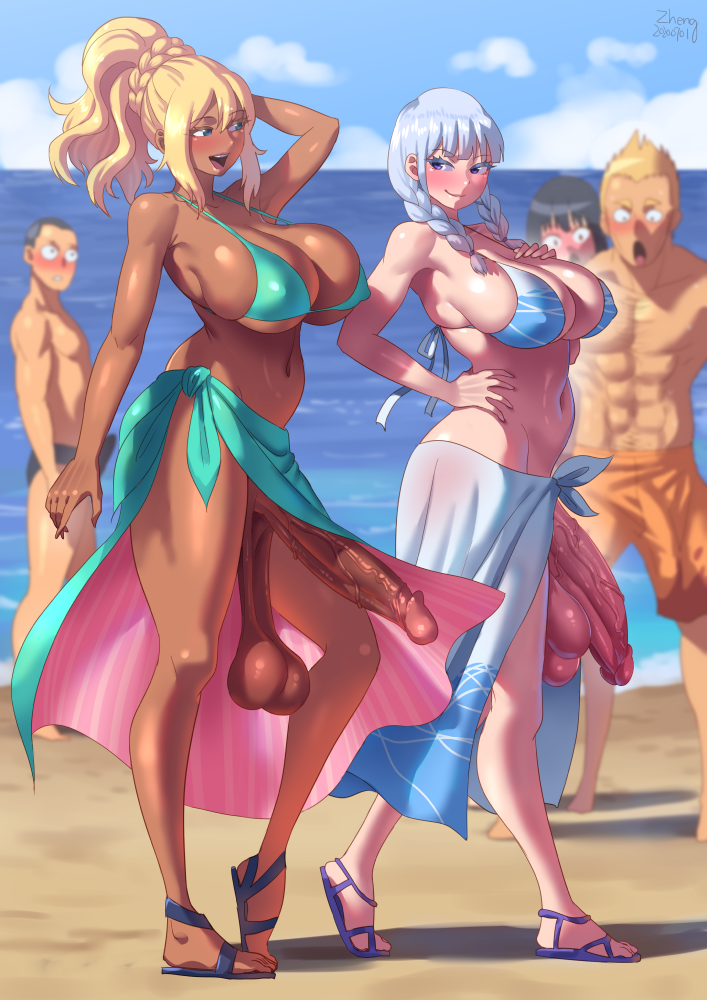 2boys 2futas abs ass balls balls_under_clothes bare_legs beach being_watched big_balls big_breasts bikini black_hair blonde_hair blue_eyes blush bottomless_skirt braided_hair breasts bulge cameltail casual chubby cleavage dark-skinned_futanari dark_skin erect_nipples erection erection_under_clothes erection_under_skirt exhibitionism exposed exposed_balls exposed_penis feet futa_is_bigger futa_with_futa futa_with_male futanari group half-erect huge_balls huge_breasts huge_cock huge_penis human ineffective_clothing large_balls large_breasts large_penis large_testicles lizlyre long_hair long_penis low_hanging_testicles male male_with_male midriff muscular_male naughty_face navel nipple_bulge nipples no_panties nude nudity ocean open_toe_shoes opera_brest original penis penis_awe penis_bulge penis_out penis_under_clothes penis_under_skirt ponytail public public_nudity sagging_balls sandals sea seductive seductive_smile short_hair skirt skirt_lift smile surprised tenting testicles toes uncensored veiny_penis white_hair wide_hips zheng