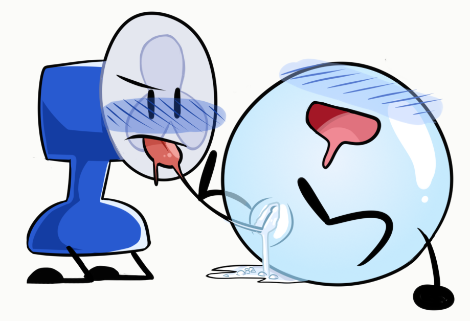 after_sex battle_for_bfdi battle_for_dream_island bubble bubble_(bfdi) cunnilingus dykes fanny_(bfdi) lesbian lesbian_sex object object_shows use_the_correct_tags_you_fucking_ape