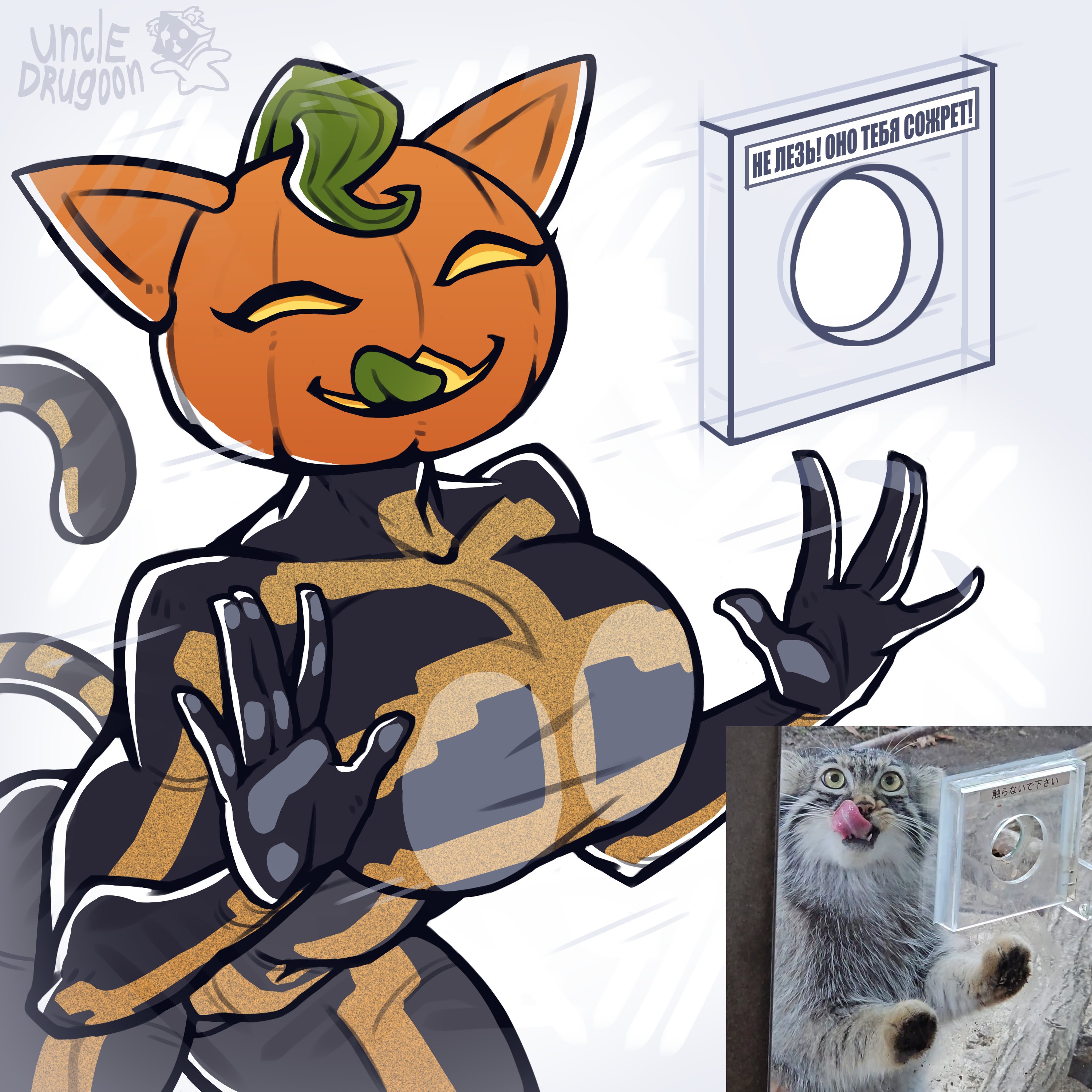 against glass, ass, big breasts, breasts, breasts on glass, cat ears, cat tail, catgirl, epic games, feline, female, fortnite, fortnitemares, furry, halloween, hungry, jack-o'-lantern, large breasts, licking lips, meme, pressed on glass, pressing breasts, pumpkin, pumpkin head, russian text, spice (fortnite), thick ass, thick thighs, tounge out, uncle drugoon, uncledrugoon