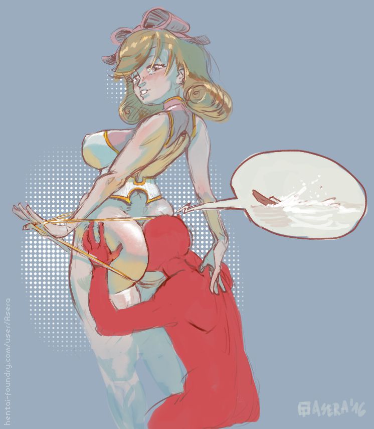 anilingus, ass, ass worship, big ass, big breasts, breasts, female, femdom, haruka (senran kagura), senran kagura