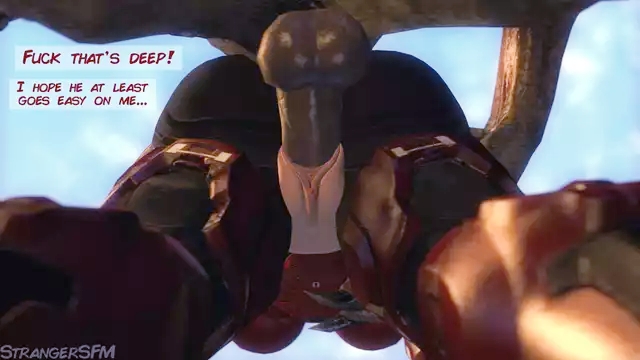 1boy 1girls 3d big_balls closeup comic dialogue female female_human female_spartan_(halo) halo_(series) huge_cock human interspecies male male/female male_penetrating male_sangheili_(halo) muscular_male punishment rape sangheili sex sex_slave spartan_(halo) straight strangersfm vaginal_penetration vaginal_sex veiny_penis