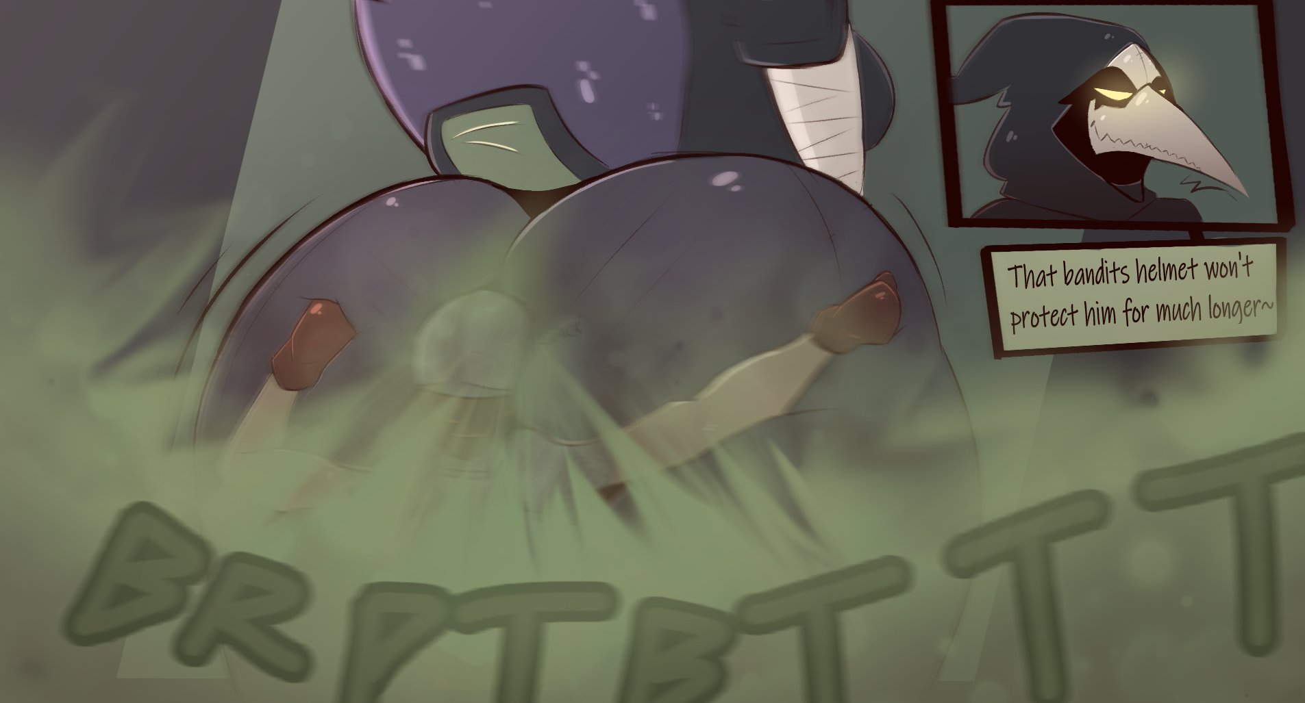 1boy1girl, ass, ass in face, bandages, big ass, big butt, clothing, english text, face in ass, facefart, facefarting, fart, fart cloud, fart fetish, farting, farting in face, farting on another, female, female fart, female/male, femdom, fully clothed, gassydragont, green fart, green fart cloud, huge ass, huge butt, huge thighs, human, larger female, male, mask, masked female, nonhuman, onomatopoeia, plague doctor, plauxo (voreion), robe, size difference, smaller male, smile, smirk, standing, stuck in ass, tail, talking, talking to another, taller female, text, thick ass, thick butt, thick thighs, thighs, voreion