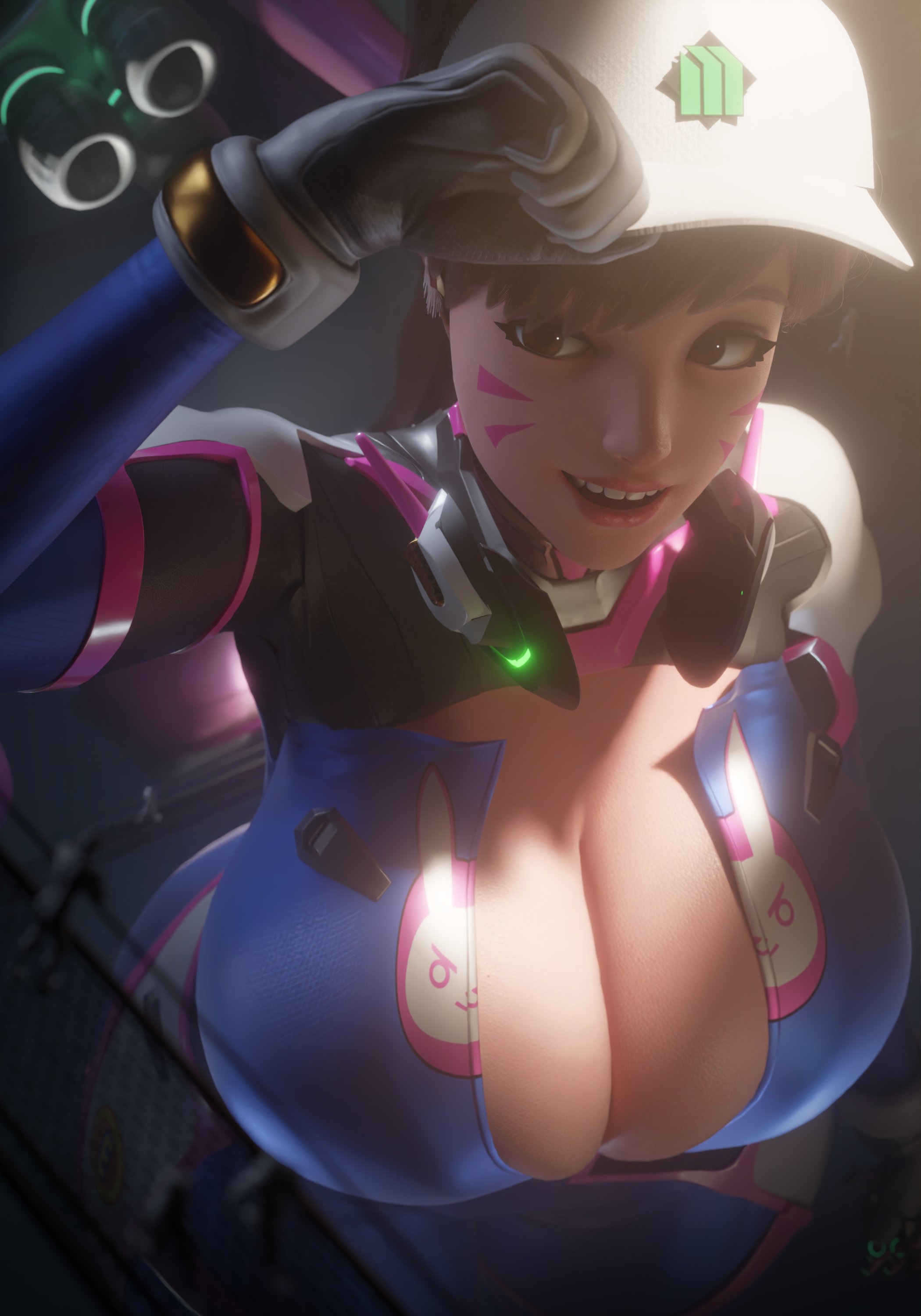 1girls, 3d, big breasts, blizzard entertainment, booba, bottopbot2, breasts, brown hair, brown hair female, cheek markings, clothed, clothed female, d.va, female, female focus, giant female, giant woman, giantess, hana song, huge boobs, huge breasts, light skin, light-skinned female, overwatch, overwatch 2, scrag d.va, shooting star d.va