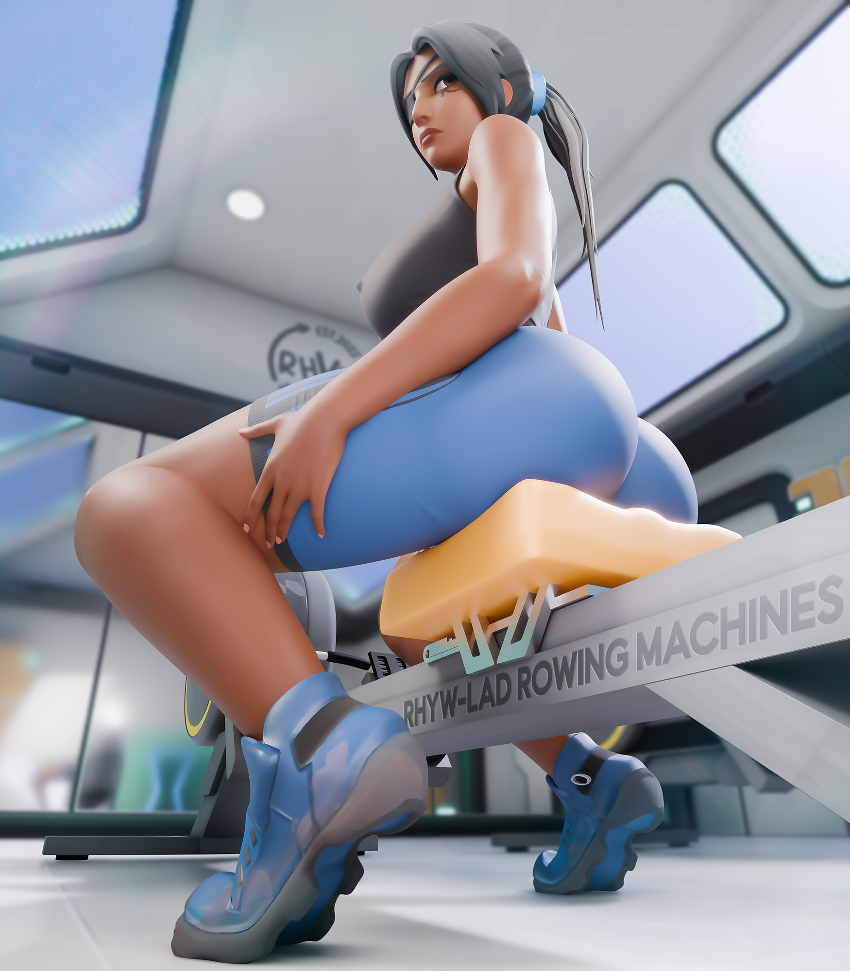1girls, 3d, activision, ana amari, ass, big ass, big breasts, blizzard entertainment, breasts, brown body, brown skin, brown-skinned female, bust, busty, chest, curvaceous, curvy, curvy figure, dark skin, female, female only, hips, hourglass figure, huge ass, huge breasts, large ass, large breasts, legs, mature, mature female, milf, overwatch, overwatch 2, rhywlad, slim waist, thick, thick hips, thick legs, thick thighs, thighs, voluptuous, waist, wide hips, young ana amari