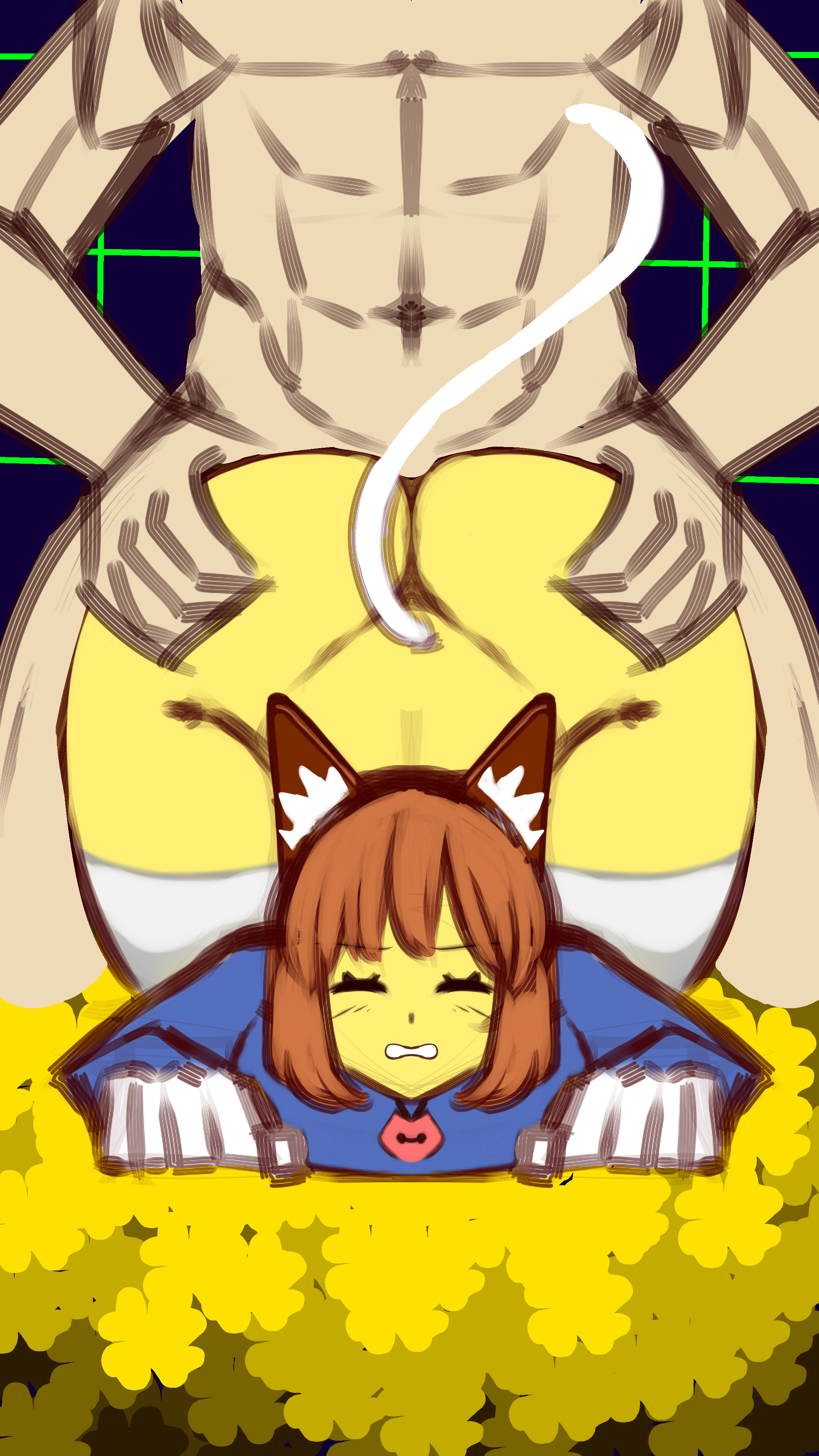 cat ears, cat girl, cat tail, doggystyle, female, female frisk, frisk, frisk (undertale), tagme, undertale, undertale (series), yazu (artist)
