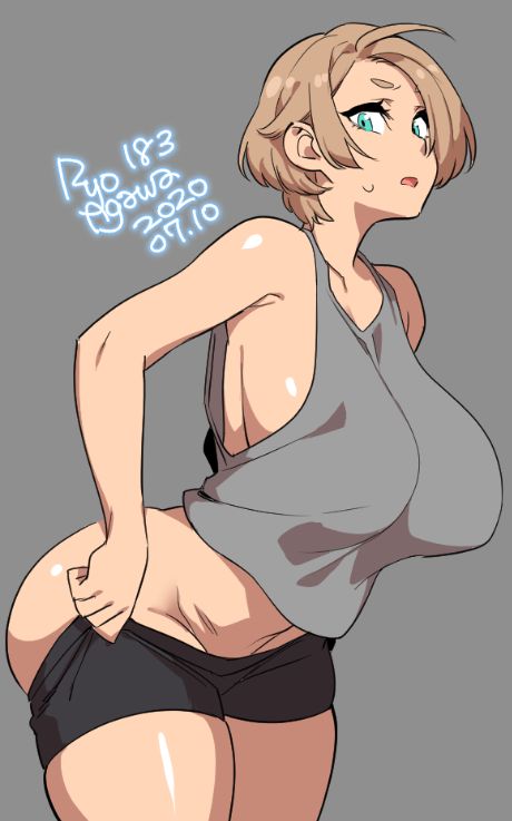 1girls, big breasts, breasts, cleavage, female, female only, large breasts, looking at viewer, ryo agawa, solo focus