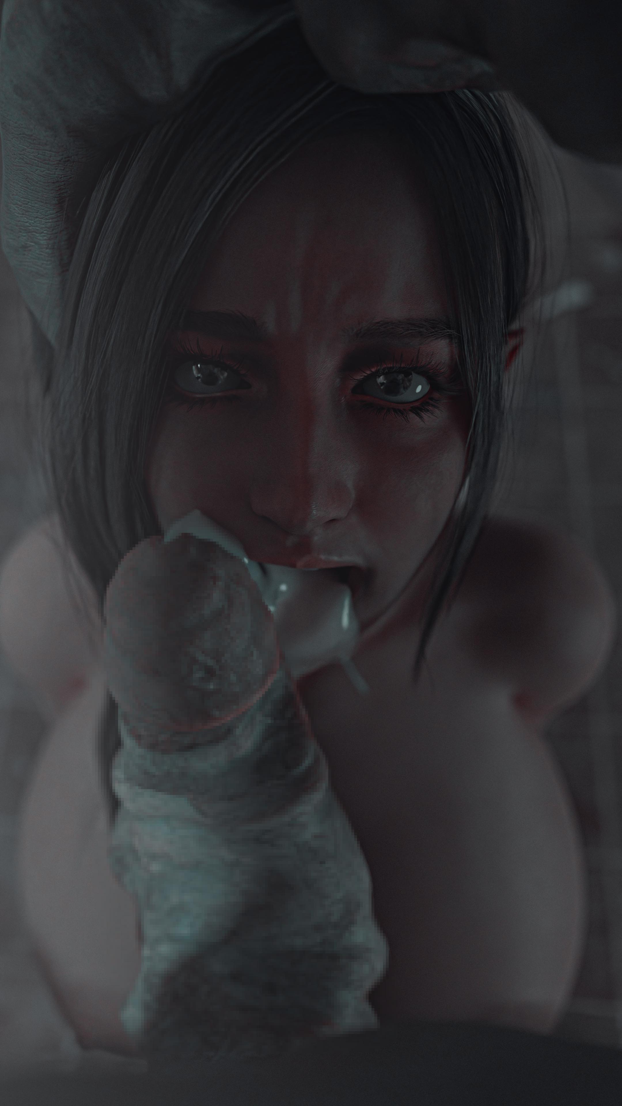 1boy, 1girls, 3d, ass, big areola, big ass, big breasts, big butt, big nipples, big penis, big thighs, blender, blender cycles, breasts, censored, female, interspecies, male, mia winters, monster, monster cock, monster on female, penis, regenerador, resident evil, resident evil 4, resident evil 4 remake, resident evil 8: village, sole female, sole male, spread legs, zikielelel