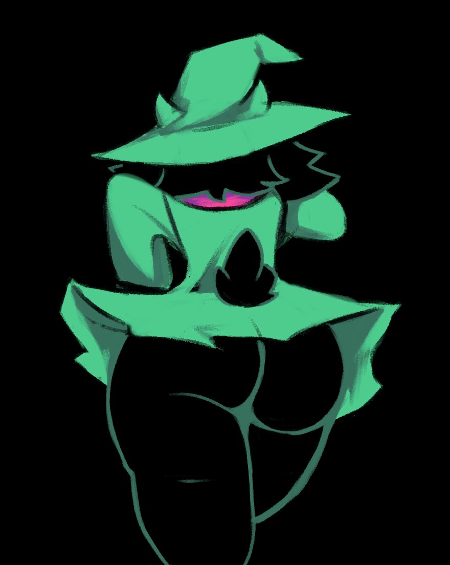 2023 2_horns anthro ass big_butt black_background black_body black_fur bovid caprine clothing deltarune english_description fur furgonomics goat green_clothing green_hat green_headwear hat headgear headwear horn male male_only mammal nkwaru pink_scarf ralsei rear_view running scarf simple_background small_tail solo tail thick_thighs undertale_(series) wizard_hat