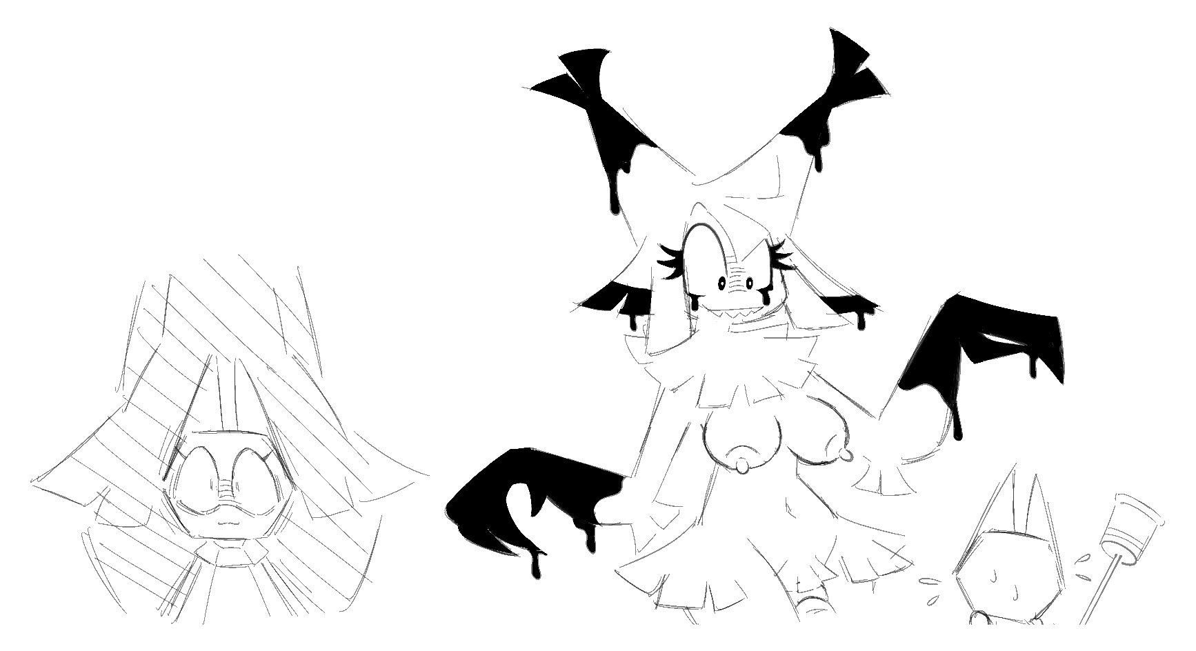 bigger female, breasts, dandy's world, female, labbit1337, roblox, scraps (dandy's world), stonerobjectum, twisted yatta (dandy's world), yatta (dandy's world)