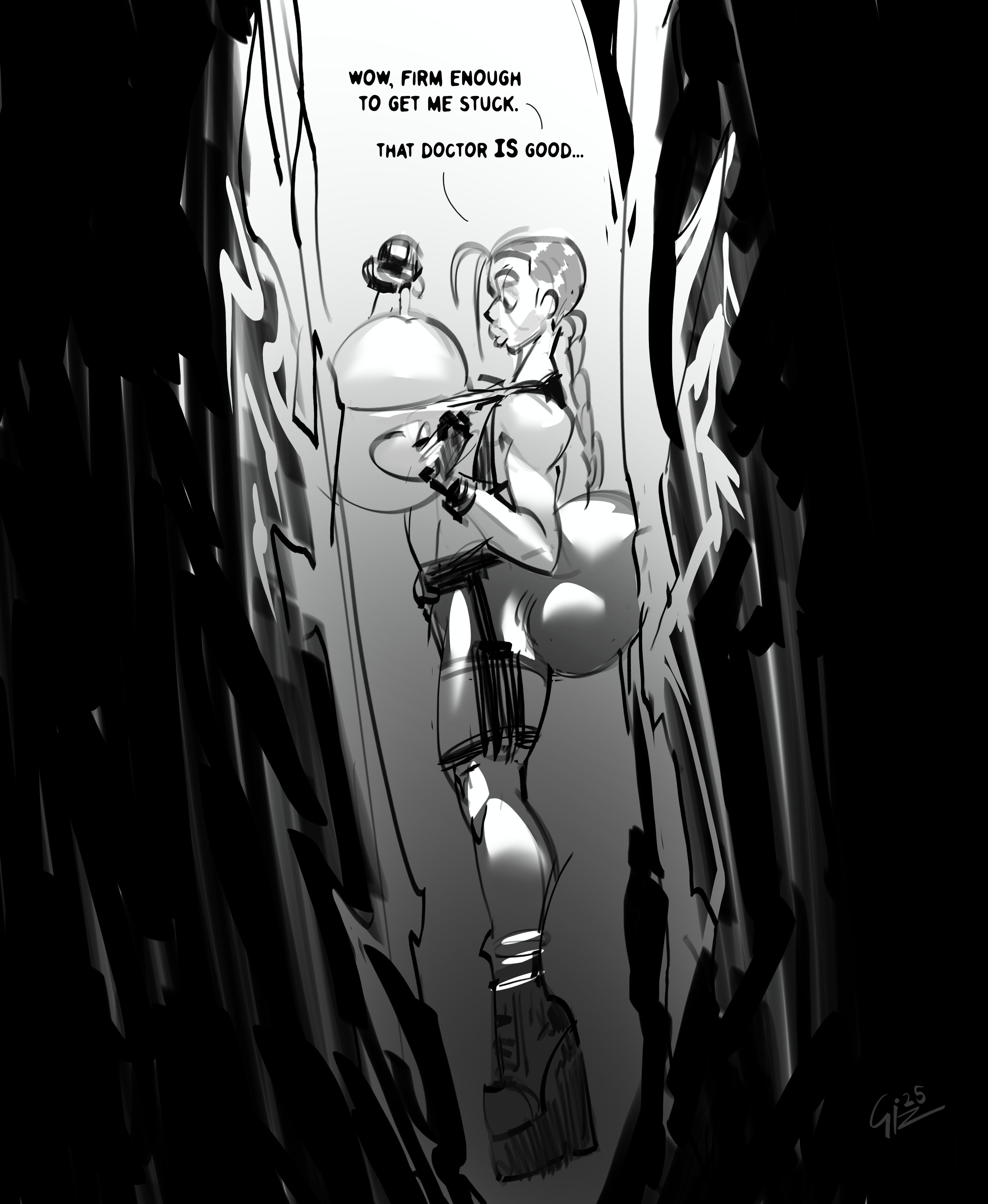 ass, ass implants, big ass, big breasts, big butt, bimbo, bimbo body, bimbo boobs, bimbo lips, bimbofication, breast implants, breasts, butt implants, english text, fake ass, fake breasts, fake tits, female, gizmotic, huge ass, huge boobs, huge breasts, huge butt, implants, jazmyne day, lara croft, lara croft (classic), large ass, large boobs, large breasts, large butt, large tits, perfect body, perfect woman, plastic breasts, plastic surgery, spelunking, stuck, text, tomb raider, tomb raider (classic)