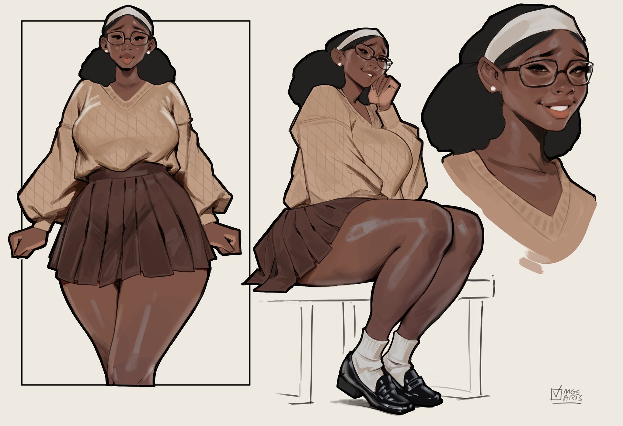1girls, ass, big ass, big breasts, big thighs, breasts, brown body, brown skin, brown-skinned female, curvaceous, curvy, curvy figure, dark skin, dark-skinned female, digital media (artwork), dumptruck ass, dumptruck butt, enormous ass, enormous thighs, fat ass, female, gigantic ass, gigantic thighs, hips, hourglass figure, huge ass, huge breasts, huge thighs, hyper ass, hyper thighs, large ass, large breasts, large thighs, legs, magicmoonsarts, massive ass, massive thighs, mature, mature female, original, original character, round ass, slim waist, straight, thick, thick ass, thick hips, thick legs, thick thighs, thighs, thighs bigger than head, voluptuous, waist, wide ass, wide hips, wide thighs