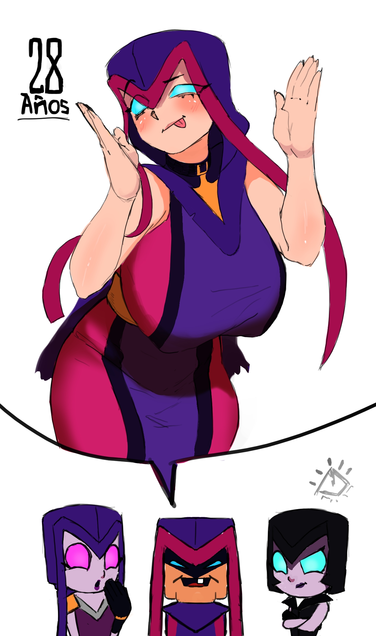 1girls, breasts, clash (series), clash of clans, clash royale, female, mother witch (clash royale), night witch (clash royale), supercell, tagme, witch (clash of clans), ylidan