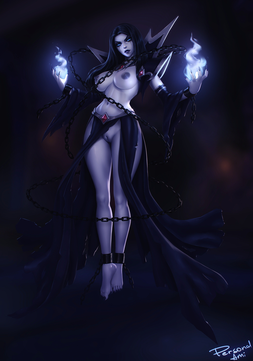1girls, areolae, breasts, breasts out, female, female only, large breasts, looking at viewer, nipples, no panties, no panties under dress, no panties under skirt, nopan, nude, pelvic curtain, pelvic curtain aside, personalami, pussy, solo, uncensored, world of warcraft