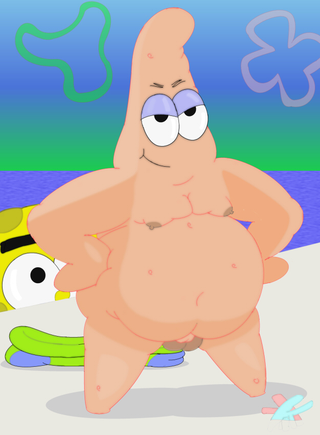 fat kopykat lifetime male_only obese obese_male overweight overweight_male patrick_star sea_sponge spongebob_squarepants spongebob_squarepants_(character) starfish straight_hair what