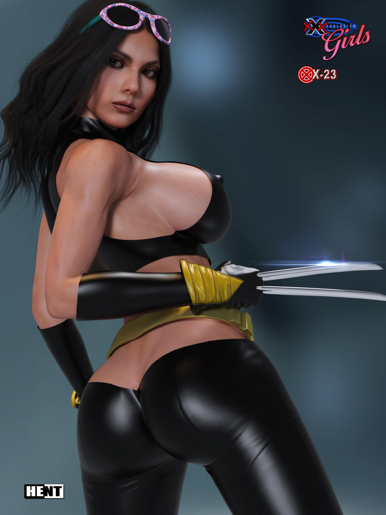1girls, 3d, big ass, big breasts, big thighs, breasts, bust, busty, curvaceous, curvy, curvy figure, dafne keen, female, hent, hips, huge ass, huge breasts, large ass, large breasts, laura kinney, marvel, marvel comics, mature, mature female, mutant, mutant (marvel), signature, slim waist, text, thick, thick hips, thick legs, thick thighs, thighs, voluptuous, waist, wide hips, x-23, x-men