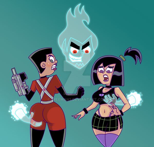 1boy 2girls angry apple_butt ass ass_grab big_ass big_breasts big_butt black_hair breast_grab breasts bust busty curvaceous curves curvy curvy_body curvy_figure curvy_hips danny_fenton danny_phantom dark-skinned_female dark_danny dark_skin dat_ass deviantart fat_ass female freeman2 ghost goth grabbing_ass grabbing_breasts groping hourglass_figure huge_ass huge_breasts human humanoid invisible jumpsuit large_ass large_breasts legs light-skinned_female light_skin lower_body maledom nickelodeon panties purple_eyes purple_stockings red_eyes sam_manson skirt smile smiling straight thick_ass thick_legs thick_thighs thighs thong upper_body v-string valerie_gray valerie_gray_(future) voluptuous watermark