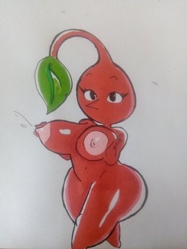 meow_fuck nintendo pikmin pikmin_(species) red_pikmin tagme