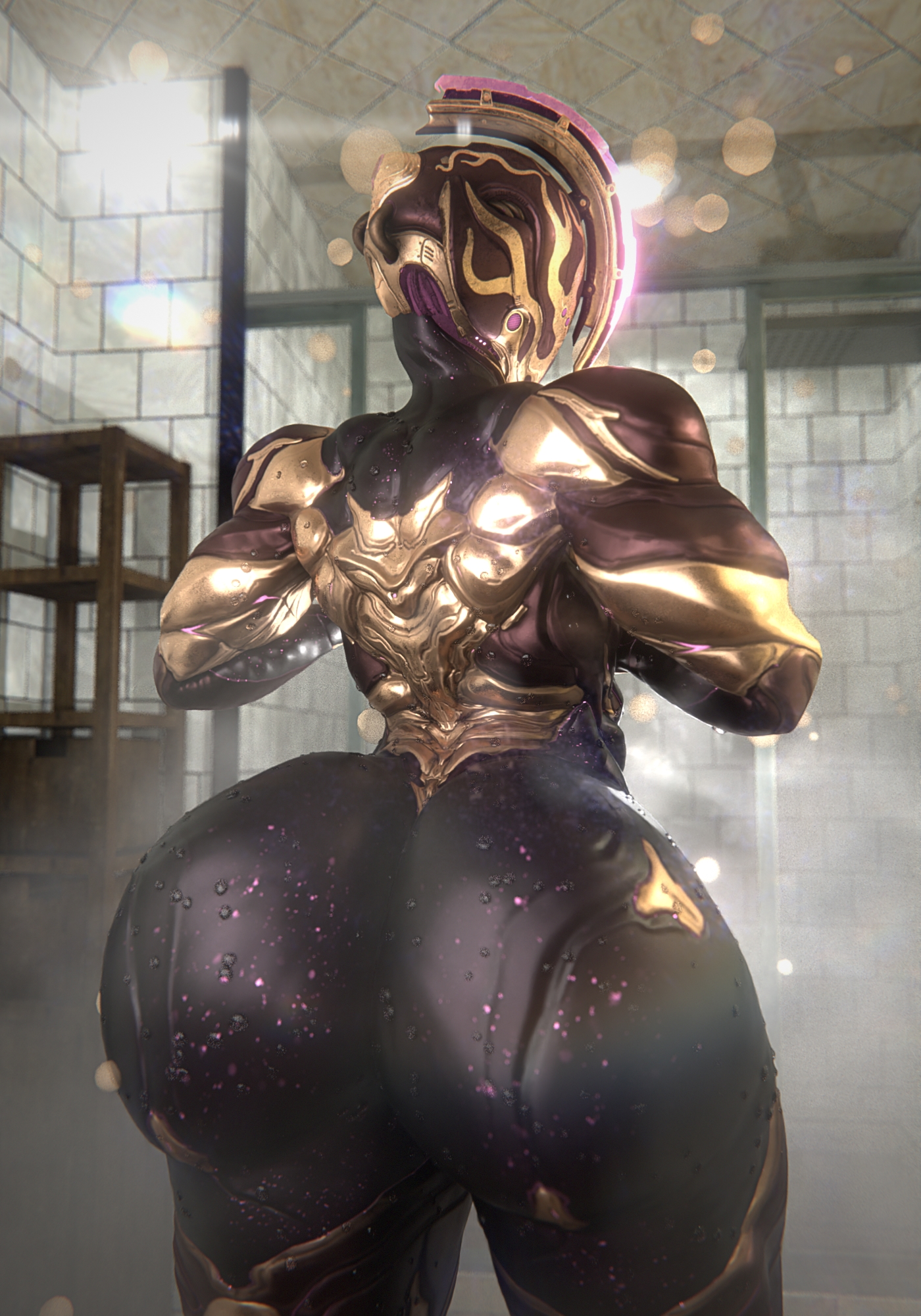 ass, big ass, bubble ass, bubble butt, ember (warframe), femboy, genderswap, girly, huge ass, male, male only, qzk forte, rule 63, tagme, thick thighs, warframe, wide hips
