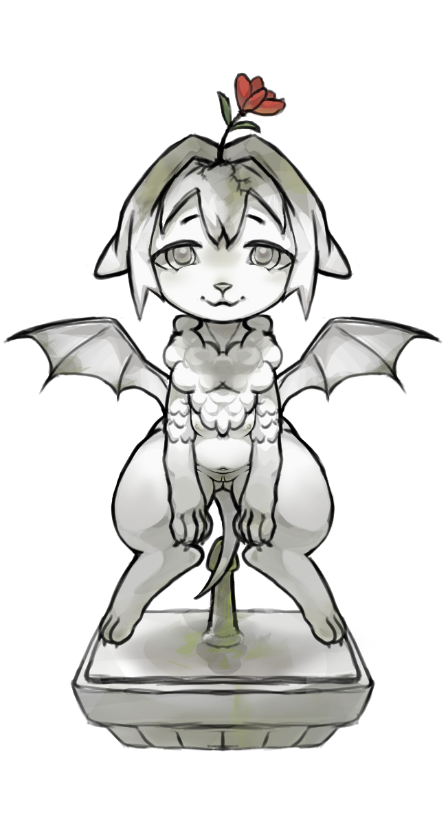 The Questioning Statue (Arknights) Rule 34 Image
