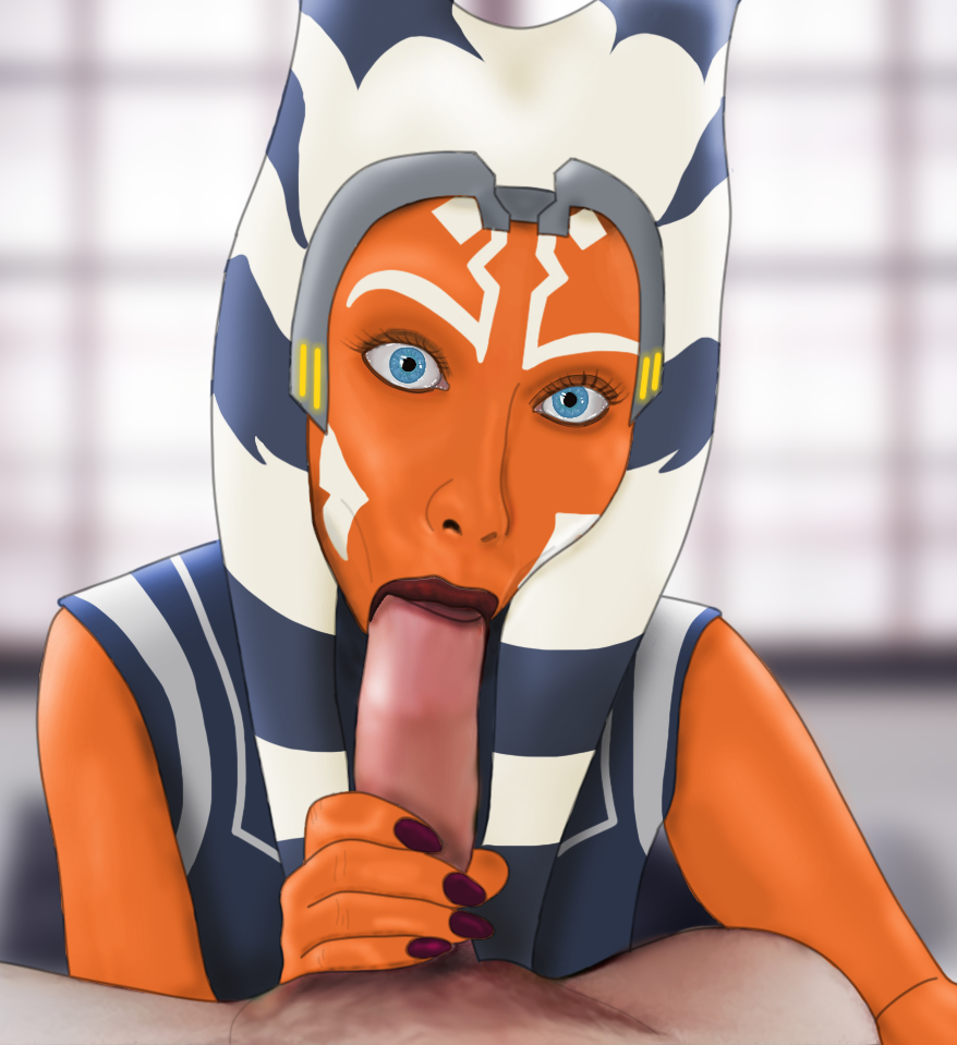 1boy 1girls :>= ahsoka_tano alien alien_girl alien_humanoid blowjob blue_clothing blue_eyes blue_shirt blurry_background clone_wars clothed clothed_female clothed_female_nude_male clothing eye_contact eyelashes eyeliner eyeshadow face_fucking face_markings faceless_male facial_markings fellatio female fingernails giving_head hand_on_penis headband hetero humanoid humanoid_penis interspecies lekku lightsaber lips looking_at_another looking_at_viewer male_pov mandalore nail_polish nose nude nude_male nude_male_clothed_female oral oral_penetration oral_sex orange_skin penis penis_grab pov pov_eye_contact red_lipstick sci-fi sex sleeveless_shirt smuteagle star_wars straight the_clone_wars:_season_seven togruta violet_nail_polish wide_eyed