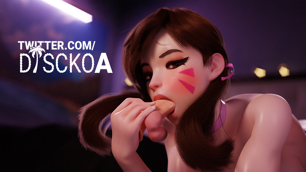 1girls, 3d, all fours, alternate costume, alternate hairstyle, asian, bedroom, blender, blizzard entertainment, brown eyes, brown hair, choker, cute, d.va, deepthroat, dildo, discko, discko d.va, egirl, eyelashes, eyeliner, eyeshadow, facepaint, facial markings, female, female only, fringe, hana song, korean, light skin, light-skinned female, long hair, looking at viewer, oral, oral invitation, overwatch, pale skin, pale-skinned female, petite, pink eyeshadow, pink lipstick, seductive eyes, seductive look, seductive mouth, skinny, slim, solo, teenager, throat training, tight throat, tongue, tongue out, twintails, whisker markings