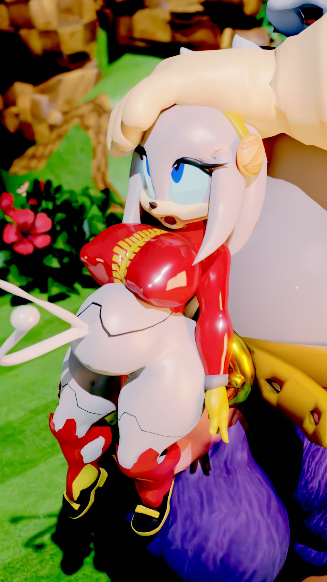 3d 3d_(artwork) anthro belly_bulge big_the_cat cum cum_in_pussy echidna forced huge_cock inflation large_breasts large_penis palisal project_x_love_potion_disaster ripped_clothing sonic_(series) zeta_the_echidna