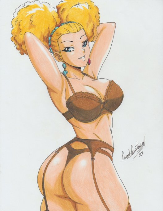 1girls athletic_female blonde_female bubble_butt curvy_figure dreamworks goldilocks_(puss_in_boots) lingerie ravern_clouk