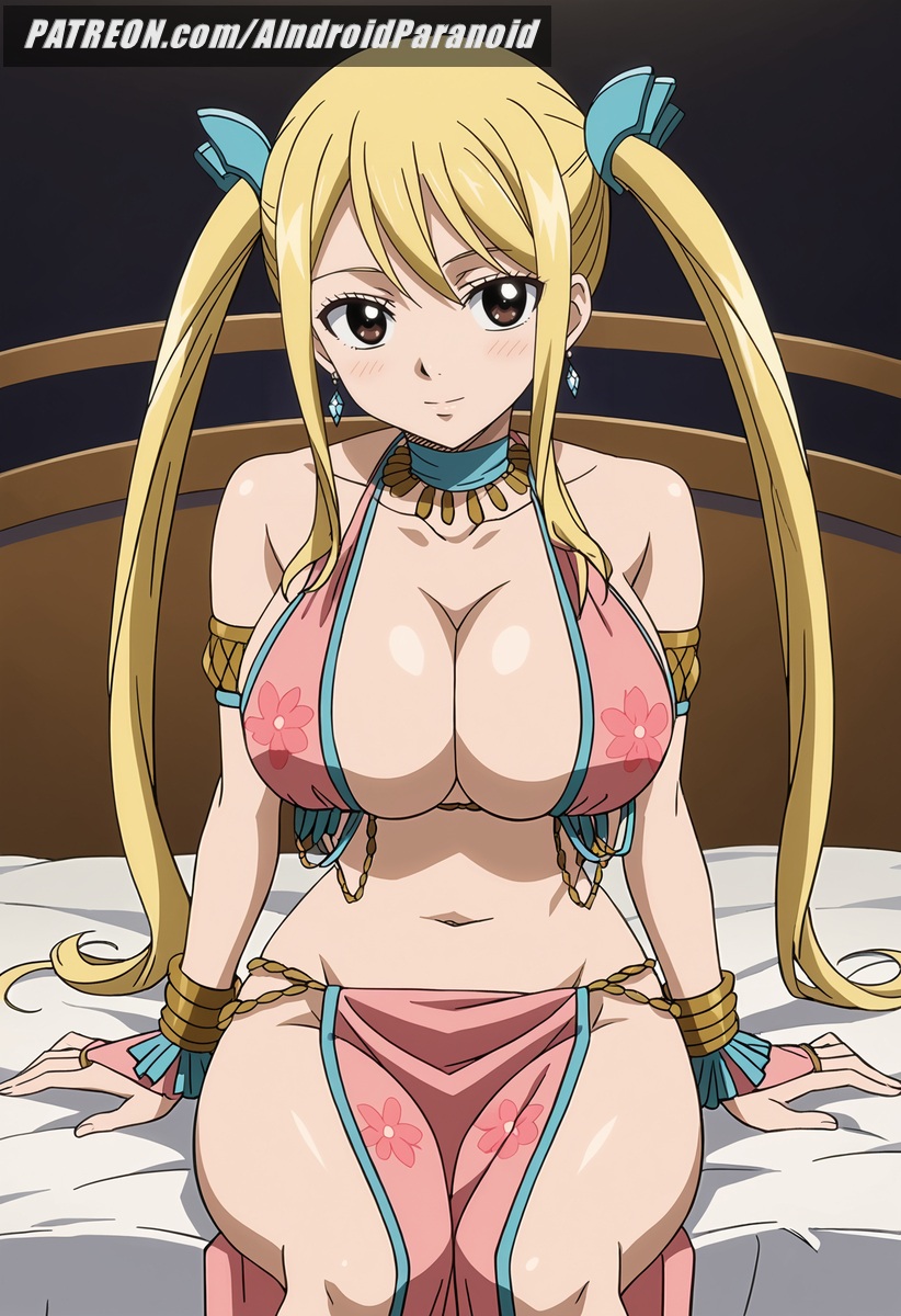 ai_generated aindroidparanoid ass big_ass big_breasts big_butt blonde_hair brown_eyes busty curvy cute dancer fairy_tail fat_ass female female_only hips huge_ass huge_breasts large_ass large_breasts legs lucy_heartfilia narrow_waist slim_waist stable_diffusion thick_ass thick_thighs twintails voluptuous waist wide_hips