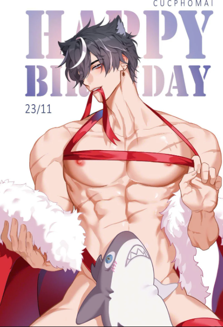 birthday gay genshin_impact happy_birthday november november_23 wriothesley_(genshin_impact)