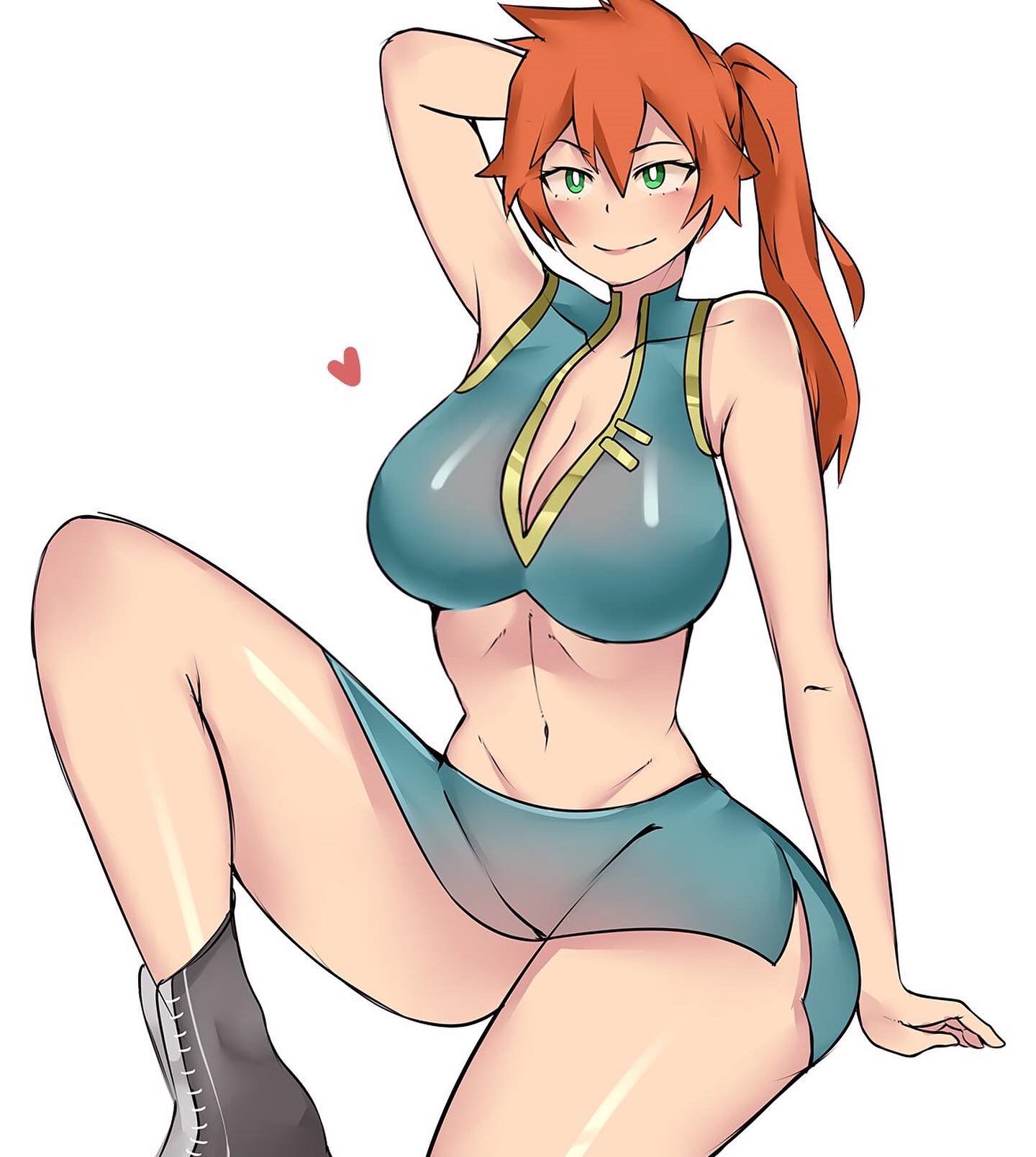 1girls, artist request, female, itsuka kendou, my hero academia, orange hair, orange-haired female