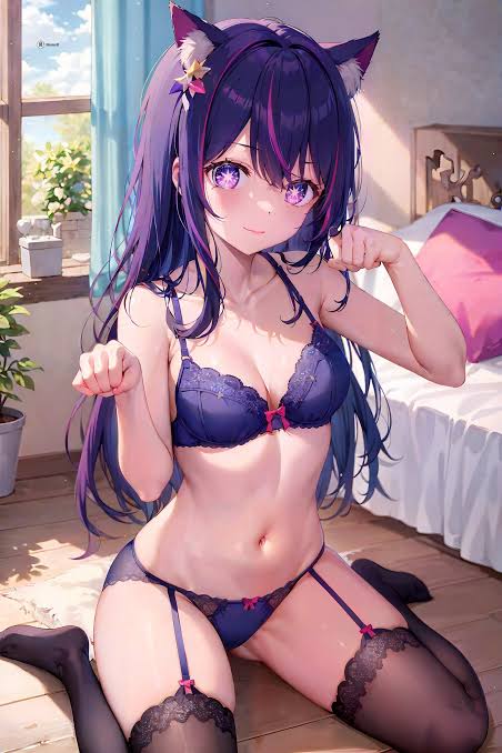 ai_generated bikini hoshino_ai lingerie oshi_no_ko sexy.ai