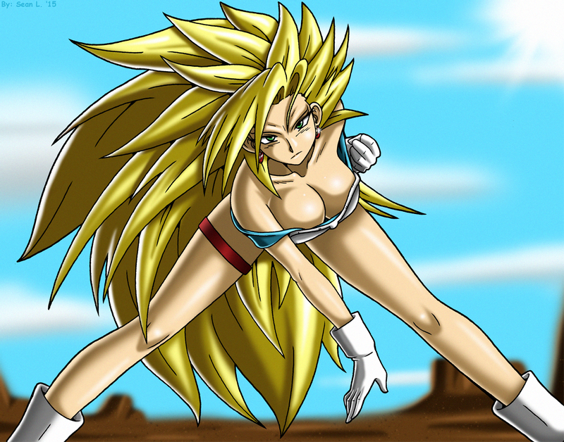 1girls 2015 big_breasts blonde_hair breasts cleavage dragon_ball dragon_ball_xenoverse female female_focus female_only focus gloves green_eyes leaning_forward light-skinned_female light_skin long_hair looking_at_viewer melneice original_character red_earrings saiyan shiny shiny_breasts shiny_skin sky_background solo solo_female solo_focus spiky_hair sseanboy23 super_saiyan super_saiyan_3 thick_thighs thighs