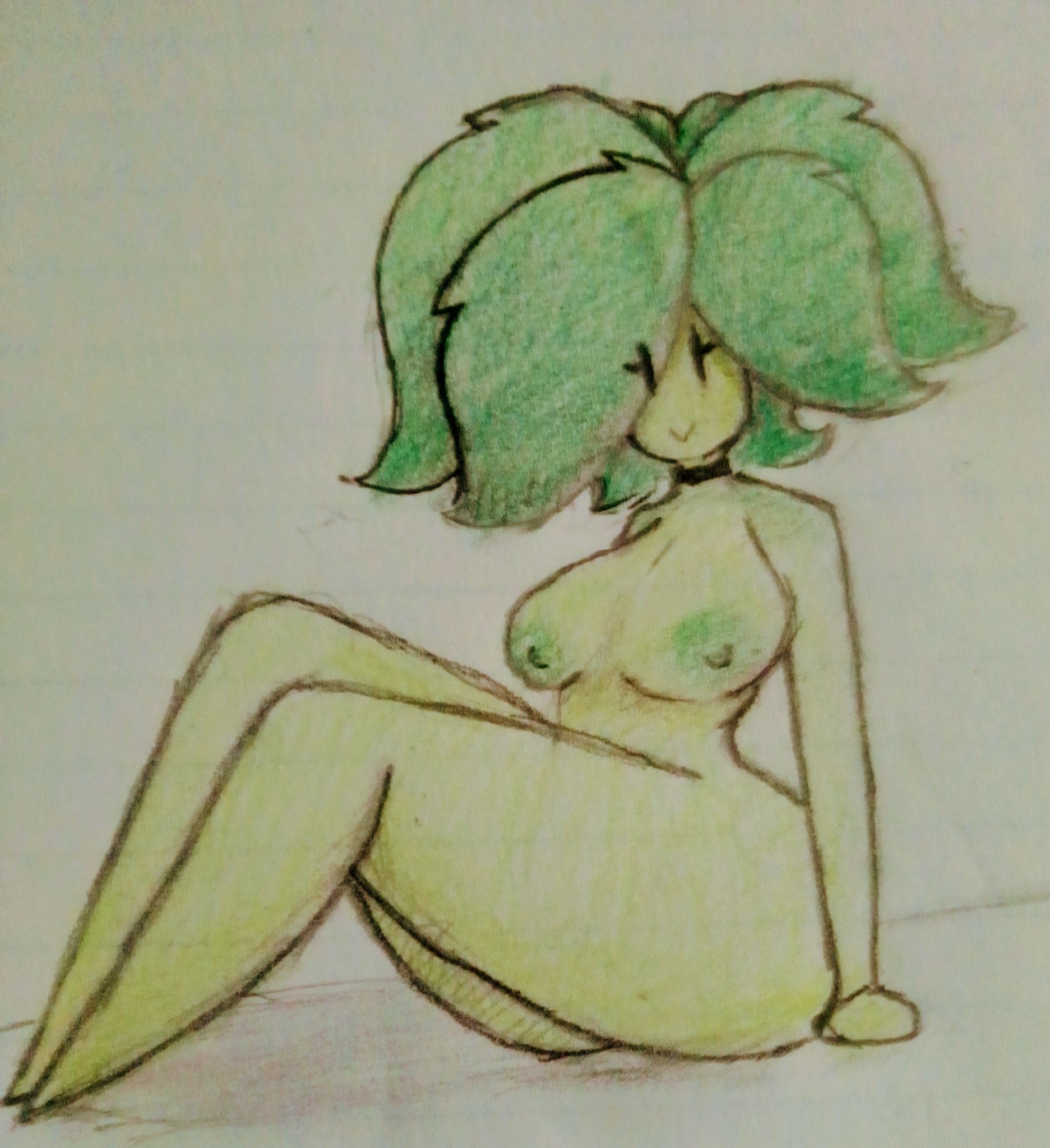 1girls, artist request, ass, big ass, breasts, female, leaves, plant, plant girl, plantie, plants vs zombies, thick ass, thick thighs, umbrella leaf (pvz)
