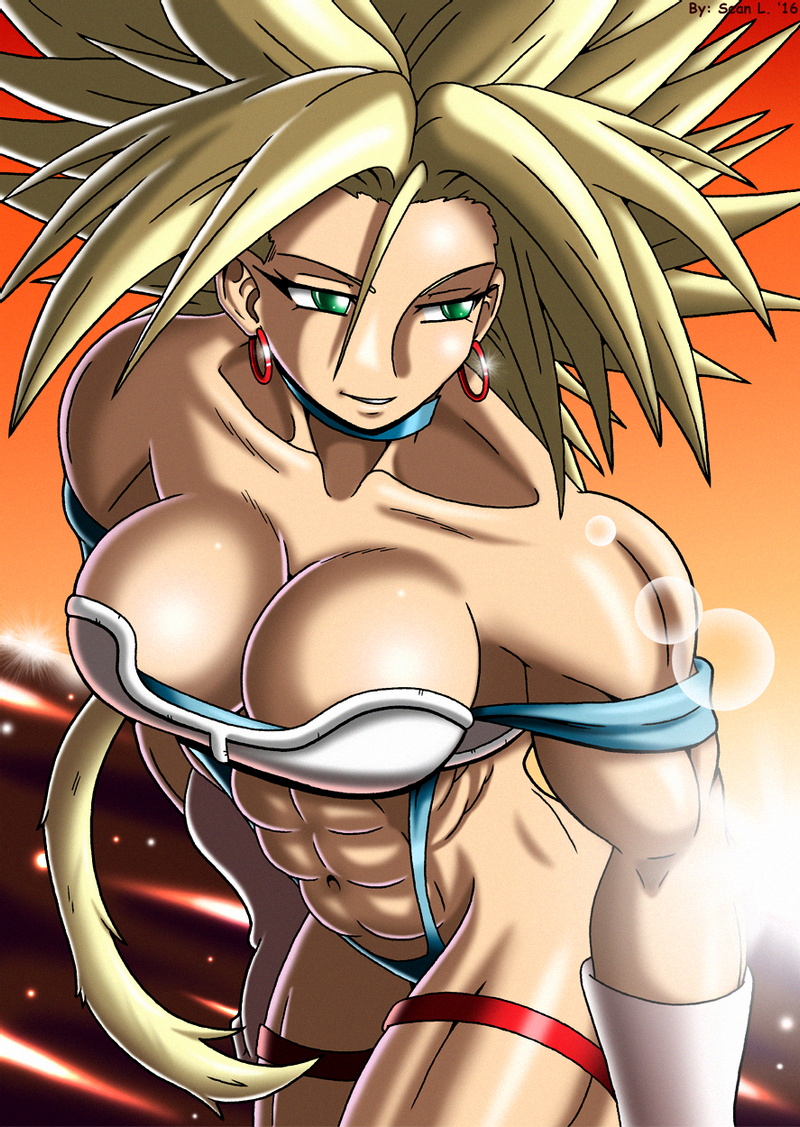 1girls abs big_breasts blonde_hair breasts collar dragon_ball dragon_ball_xenoverse earrings female female_focus female_only gloves green_eyes hands_on_hips hips leotard muscles muscular muscular_female original_character red_earrings saiyan saiyan_armor saiyan_tail shiny shiny_breasts shiny_skin shoulders smile smiling solo solo_female solo_focus spiky_hair sseanboy23 sunlight sunset super_saiyan super_saiyan_2 tail thick thick_ass thick_thighs thighs thong thong_bikini thong_leotard wide_hips