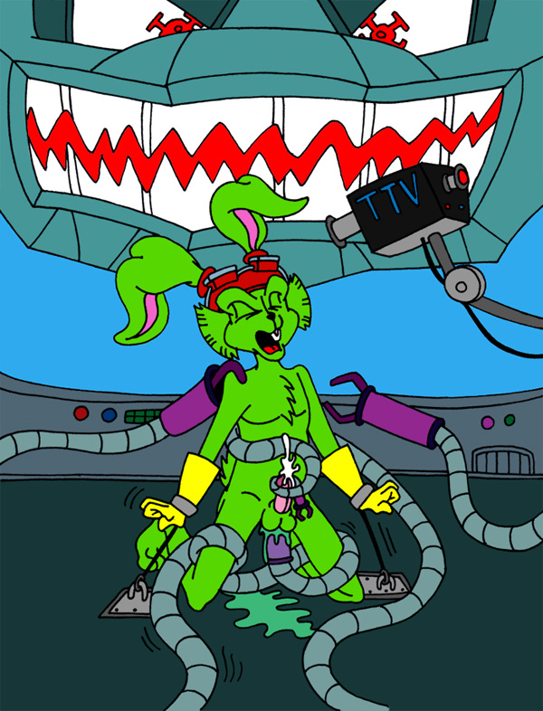 anthro bucky_o'hare bucky_o'hare_(series) komplex kooshmeister male_only male_penetrating tentacle