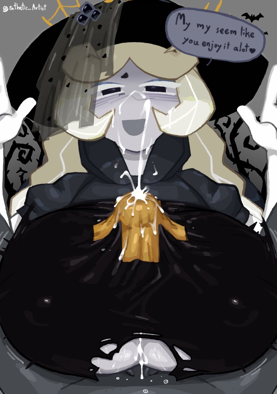 absolute cinema, breasts, cookie run, cookie run ovenbreak, cum on breasts, female, paizuri, tagme, trophimos, truffle cookie