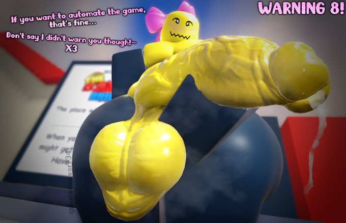 1boy, 3d, baronaces, big balls, big penis, bow, casual dummy (the battle bricks), cute, dialogue, dick, english text, femboy, front view, gay, penis, roblox, roblox game, robloxian, tagme, text, the battle bricks