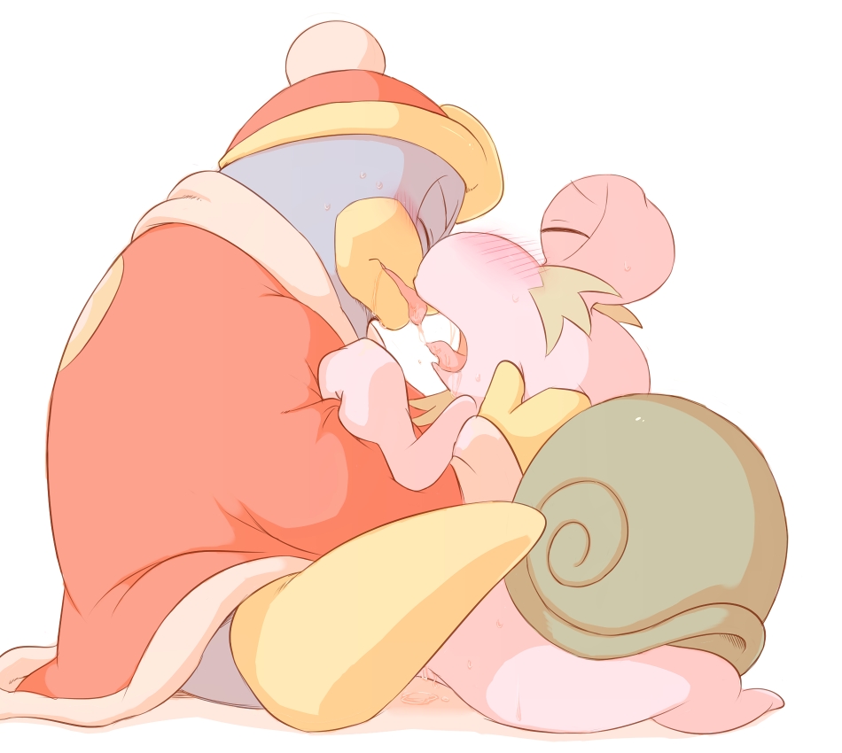 escargoon furry king_dedede kirby_(series) male multiple_males otamesi0309 tagme yaoi