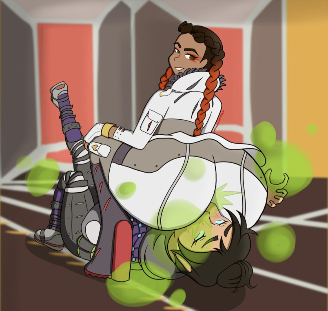 A hint of a playful smirk on her face