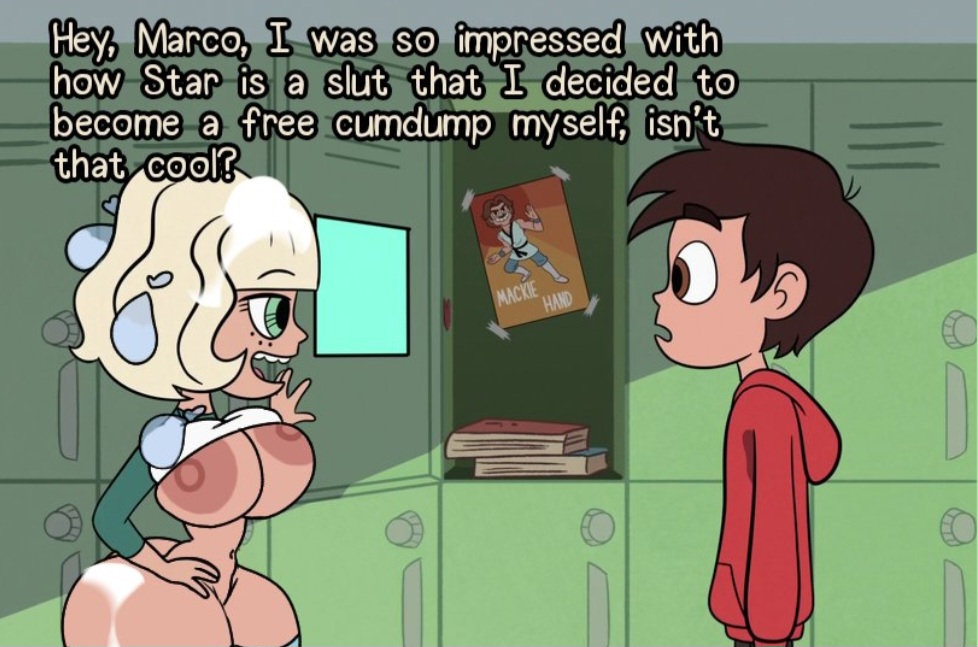 condom english_text huge_ass huge_breasts jackie_lynn_thomas star_vs_the_forces_of_evil text used_condom useless_clothing