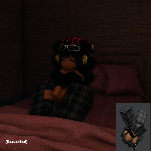 artist_request black_hair catsulithr34 roblox roblox_avatar roblox_game roblox_studio robloxian sitting solo