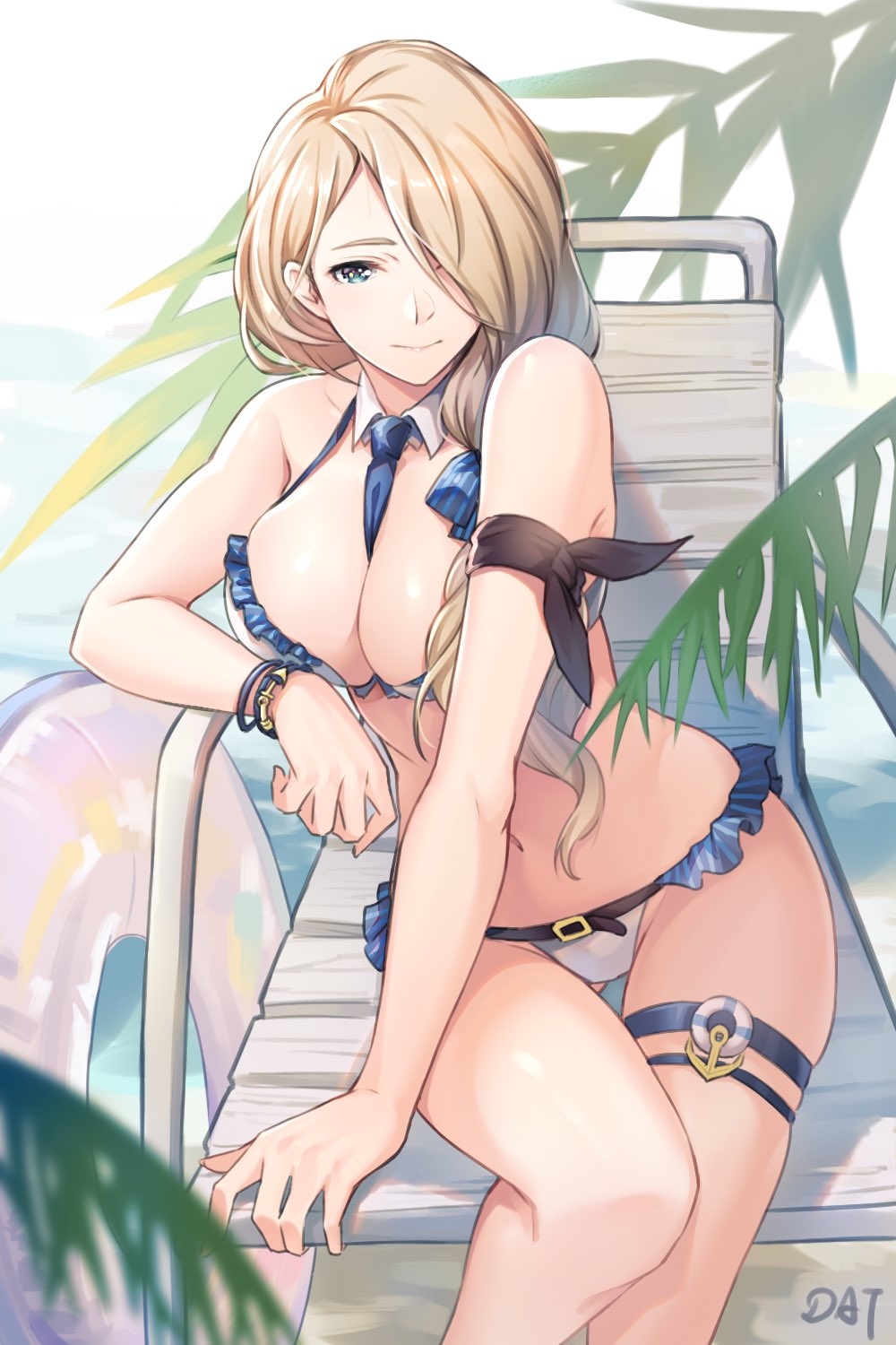 1girls artist_name artist_signature bare_arms bare_midriff bare_shoulders bare_thighs beach beach_chair belly big_breasts bikini blonde_hair blue_eyes bracelet breasts chair cleavage da-cart female female_focus female_only fire_emblem fire_emblem:_three_houses fire_emblem_heroes frills hair_over_eye hair_over_one_eye happy hat huge_breasts human human_focus human_only inner_tube innertube large_breasts long_hair looking_at_viewer mercedes_von_martritz midriff navel nintendo ocean one_eye_covered one_eye_obstructed palm_tree ponytail relaxing sea seaside side_ponytail smile smiling solo solo_female solo_focus stomach swimsuit thighs water white_bikini white_swimsuit wholesome wide_hips