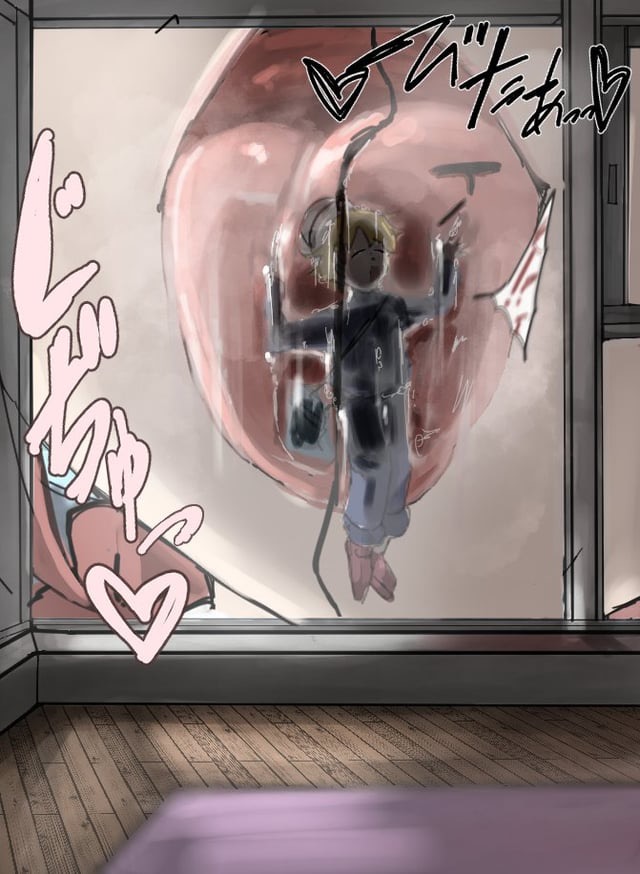 artist request, female, giantess, gts, macro, macro female, macro/micro, makima (chainsaw man), male, micro, micro male, saliva, saliva trail, tongue, tongue out, vore