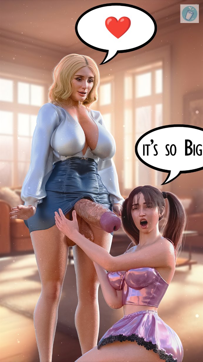 1futa, 1girls, 3d, april (milkguy 3d), balls, big ass, big breasts, big thighs, breasts, curvaceous, curvy, curvy figure, daughter, dialogue, dickgirl, dickgirl/female, english text, erection, female, female/futa, full-package futa, futa on female, futa with female, futa/female, futanari, hips, huge ass, huge balls, huge breasts, huge cock, huge thighs, incest, intersex, intersex/female, large ass, large breasts, large thighs, light skin, light-skinned female, mature, mature female, milkguy 3d, mother, mother and daughter, older futa, older futa and younger female, original character, penis, skirt lift, slim waist, sophie (milkguy 3d), testicles, thick, thick hips, thick legs, thick thighs, thighs, veiny penis, voluptuous, voluptuous female, voluptuous futa, waist, wide hips, younger female
