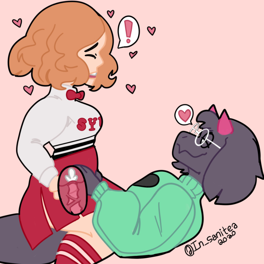 1boy, 1girls, 2d, anthro, anthro male, anthro on human, anthro penetrating, anthro penetrating human, caprine, cheerleader, clothed sex, crossover, cum, cum in pussy, cum inside, deltarune, exclamation mark, eyes closed, female, female human, female penetrated, femsub, furry, furry male, haru okumura, hearts, human, human on anthro, in sanitea, male, male anthro, male anthro/female human, male penetrating, male penetrating female, male/female, maledom, penetration, penile penetration, penis, penis in pussy, persona, persona 5, persona 5 royal, pussy, ralsei, riding penis, sex, straight, undertale (series), vaginal, vaginal penetration, vaginal sex, x-ray