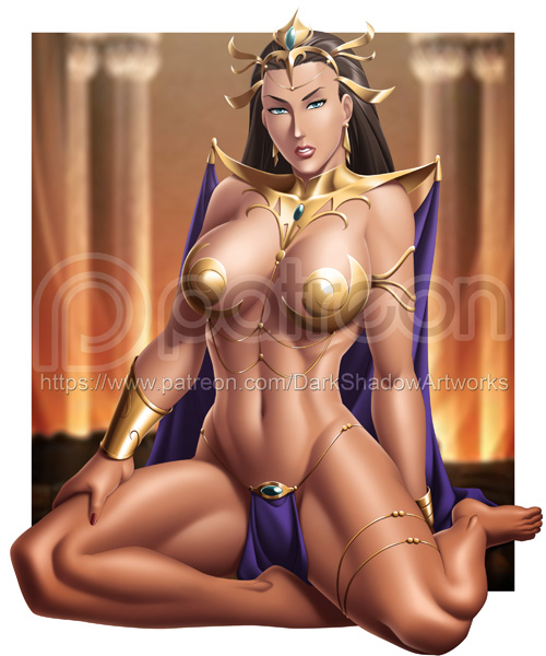 1girls a_princess_of_mars barsoom belly black_hair blue_eyes bracelet cape curvy dejah_thoris female gold_pasties headdress john_carter_of_mars large_breasts loincloth navel pasties shoulder_armor thedarkness voluptuous