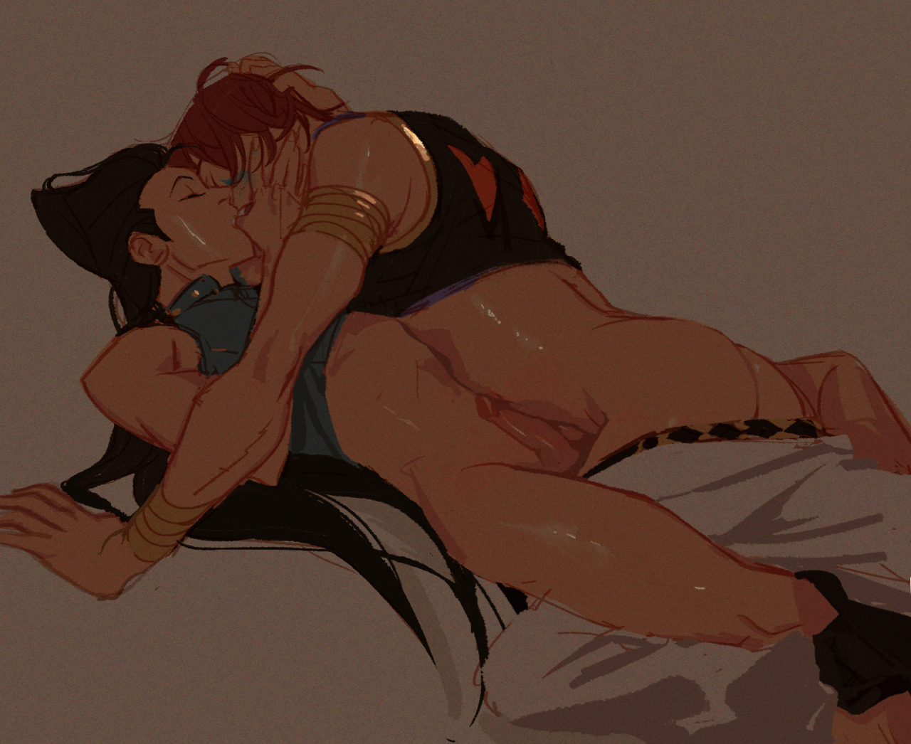 2boys, gay, hisoka morow, hunter x hunter, illumi zoldyck, male, male only, multiple boys, multiple males, penis, tagme, yaoi